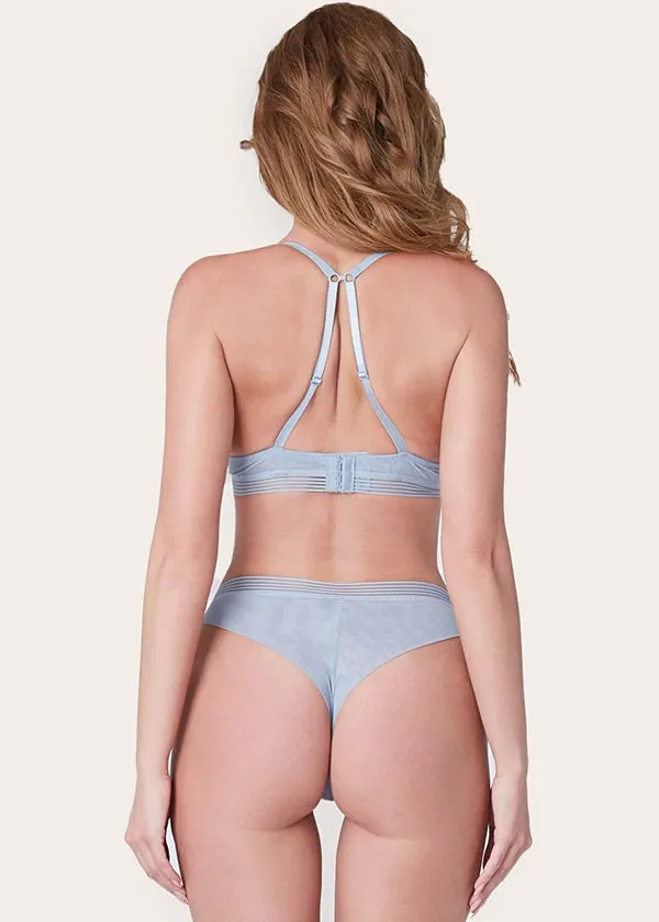 ADAH Casual Cute Micro and Mesh Tanga Panties