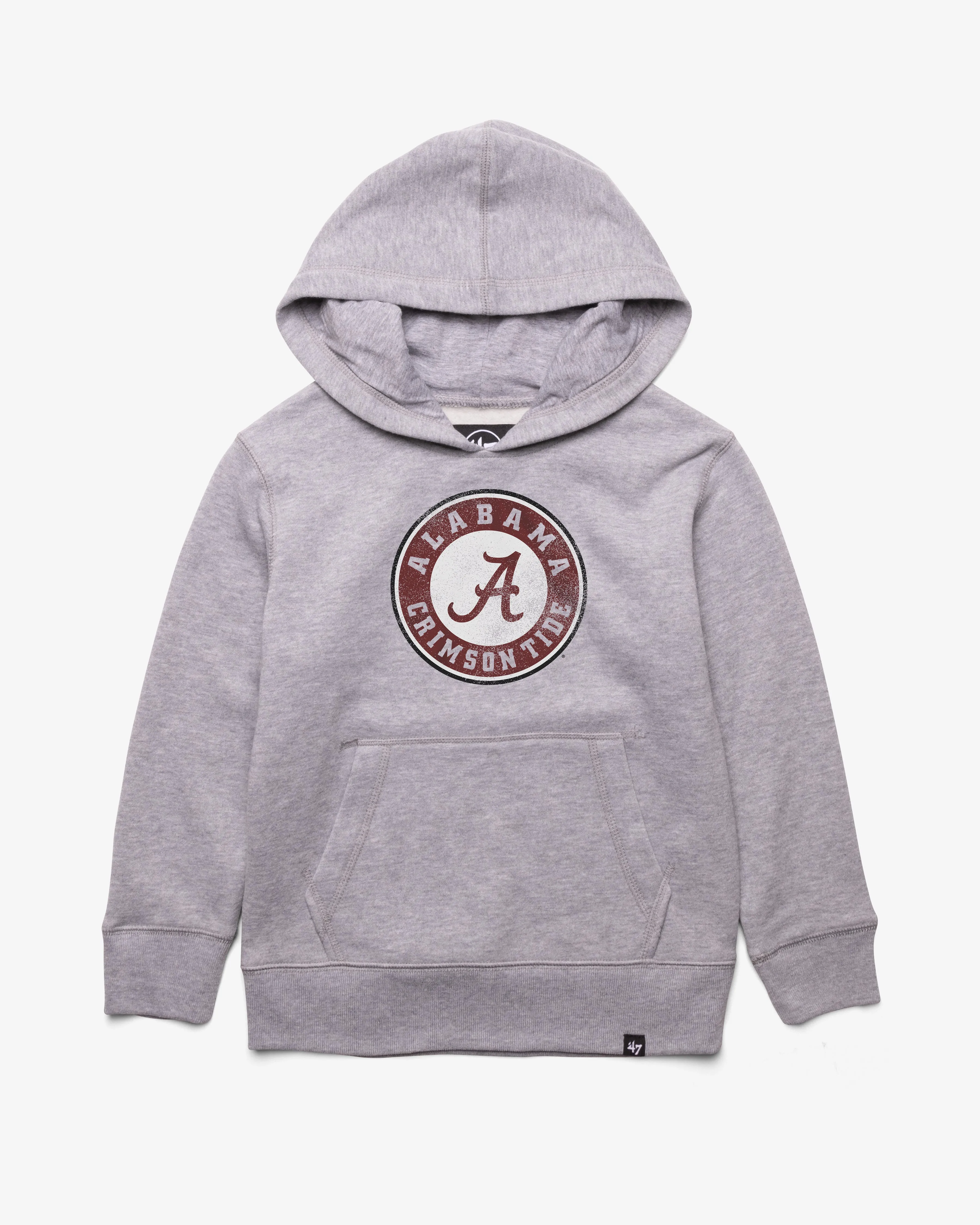 ALABAMA CRIMSON TIDE DISTRESSED IMPRINT '47 HEADLINE HOOD KIDS