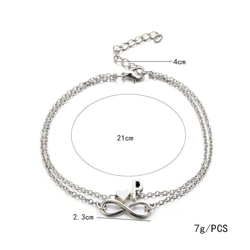 Anklet With Initial- Best Gifts For Women