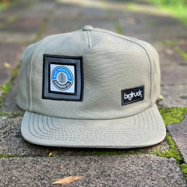 Blue Mountains Running Co Branded Big Truck Pioneer Cap