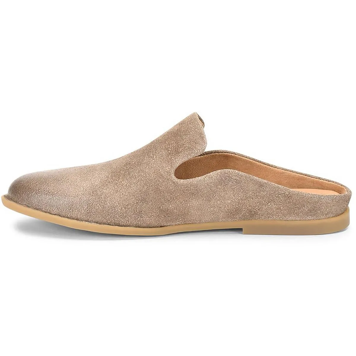 Born Womens Maia Leather Distressed Mules