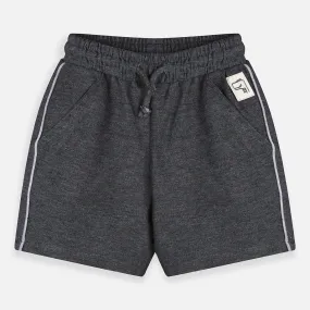 C1713 ZM 2 Pocket Grey Casual Shorts