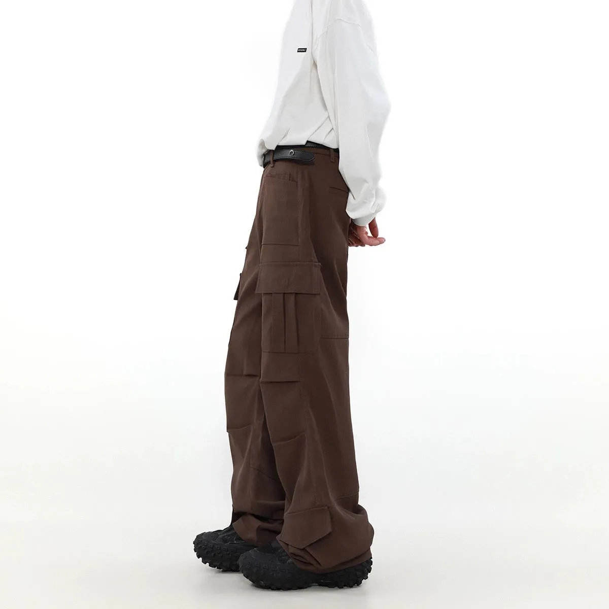 Casual Straight Fit Cargo Pants