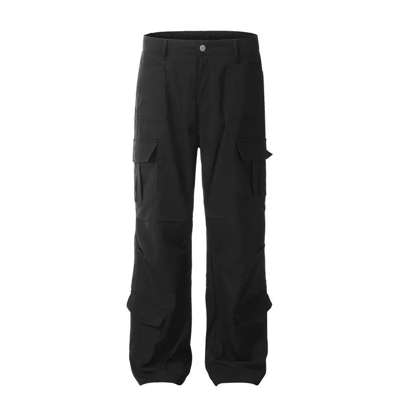 Casual Straight Fit Cargo Pants