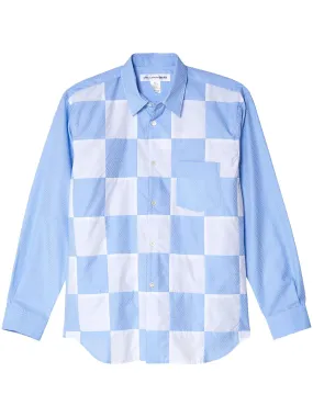 Check-Pattern Cotton Shirt