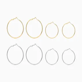 Classic Large Hoops