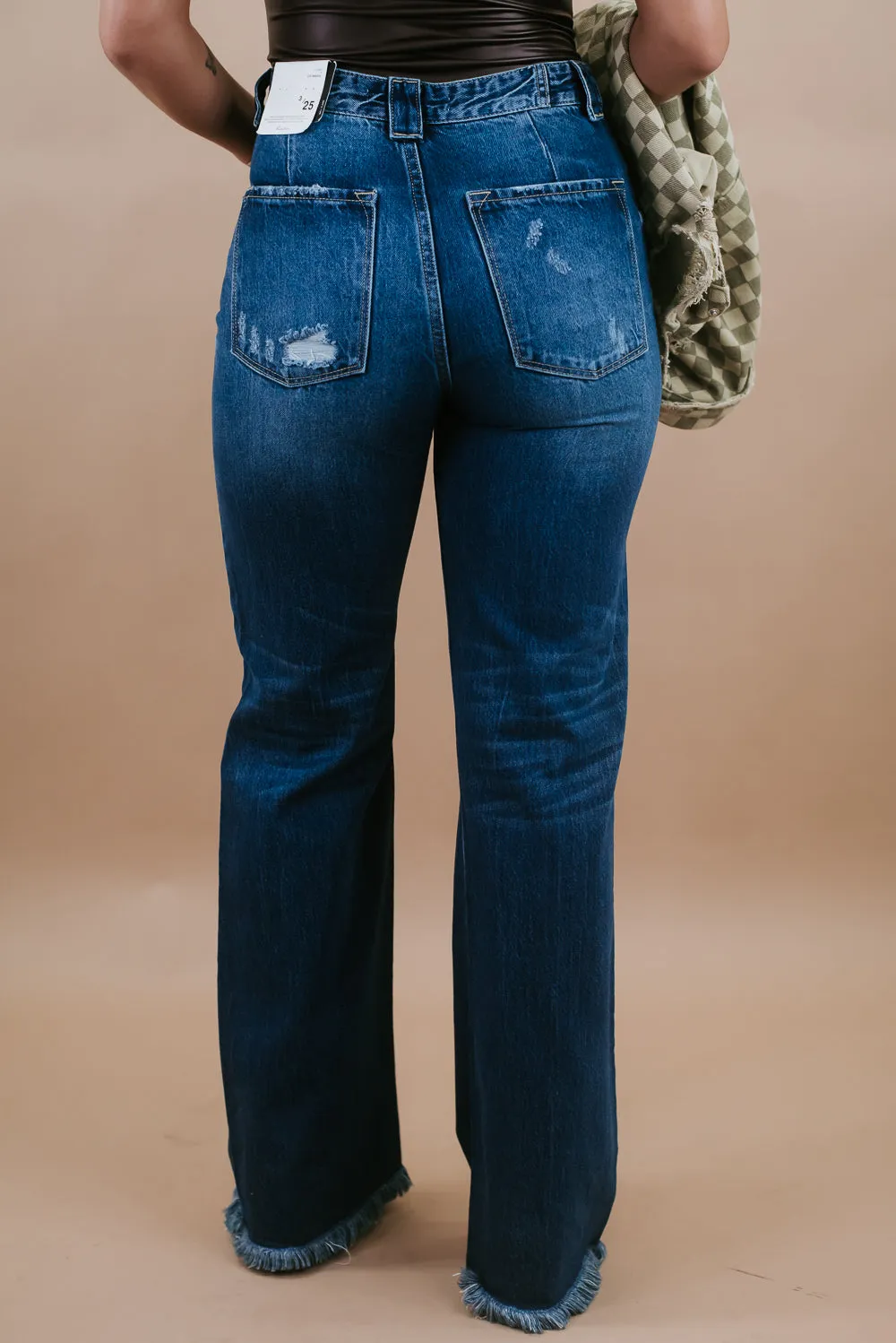 Colton 90's Flare Jean, Dark KANCAN