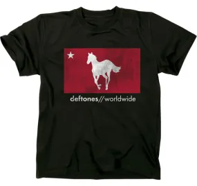 Deftones - Distressed Pony Worldwide t-shirt