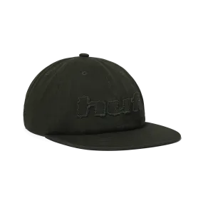 Distressed Logo 5-Panel Strapback Hat