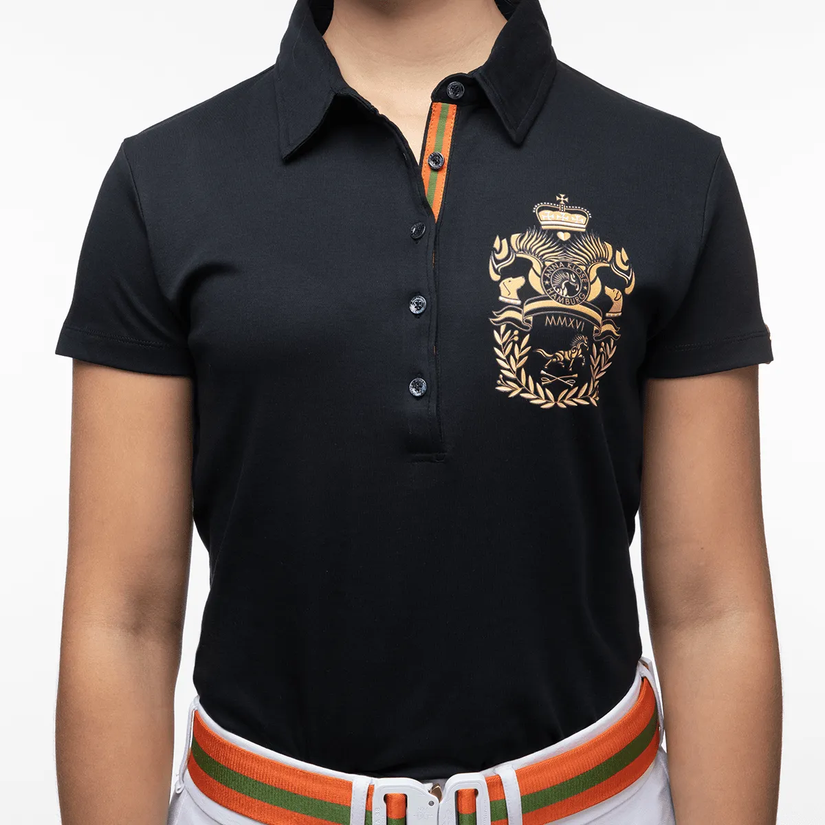 Hampton Classic Polo - black