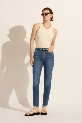 Lucy High Rise Slim Jean - New Blue