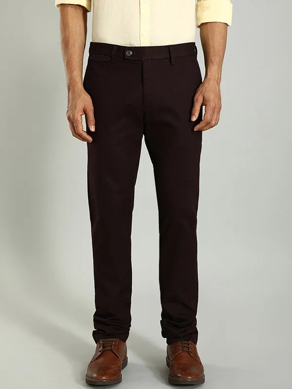 Men Brooklyn Fit Cotton Stretch Trouser