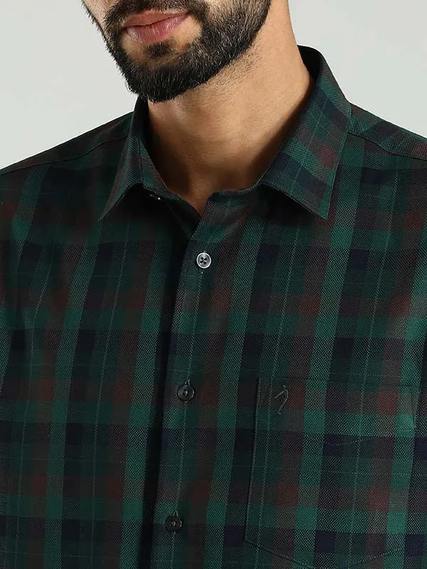 Men Checked Full Sleeve Cotton Shirt