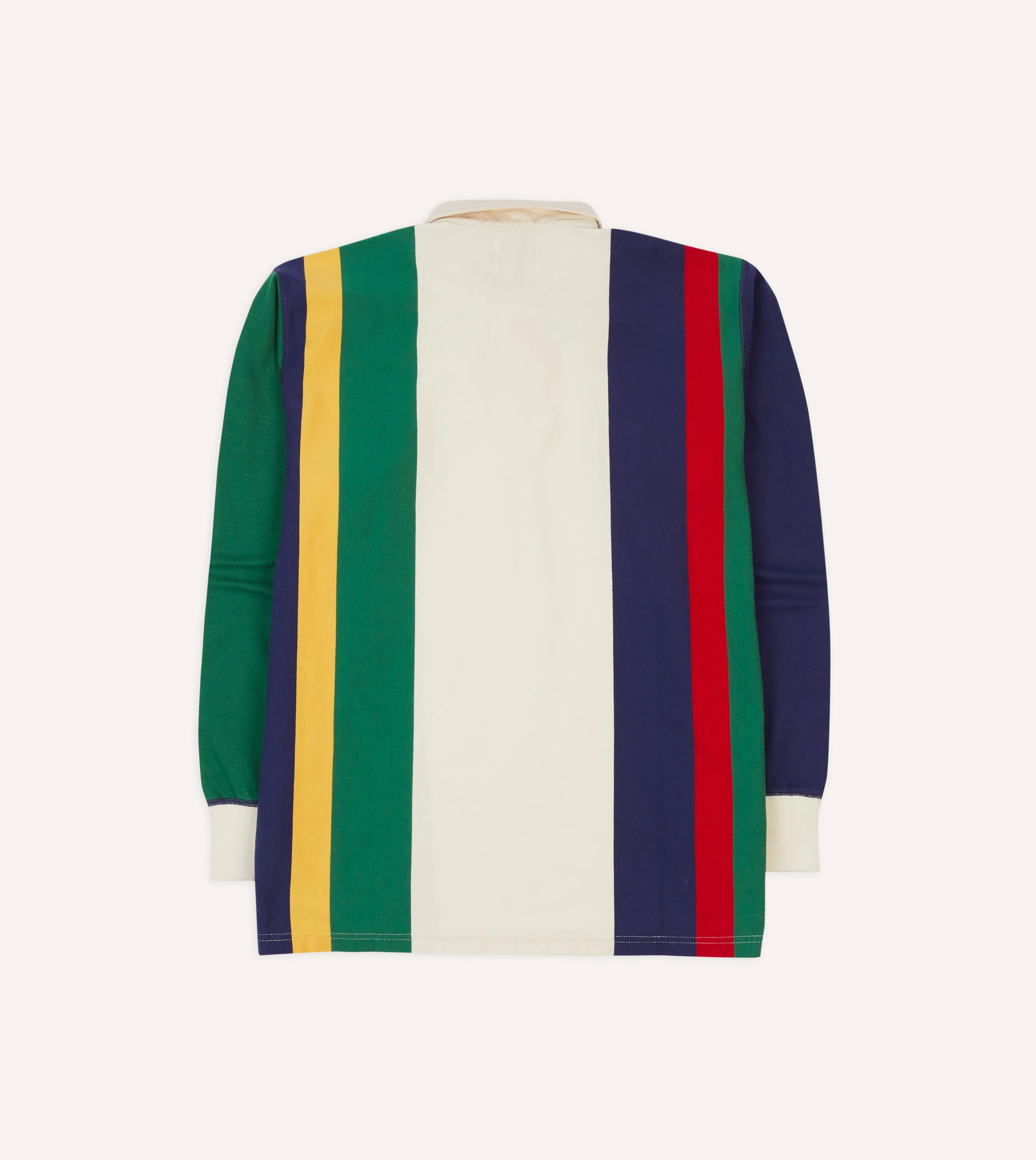 Multi Stripe Cotton Rugby Shirt