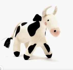 Organic Cotton Cow Plush Toy