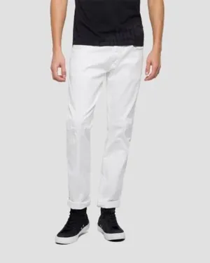 REPLAY R8001661M9148 WHITE ANBASS HYPERFLEX JEANS