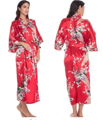 Women Satin Robe Silk Robes Night