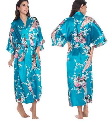 Women Satin Robe Silk Robes Night