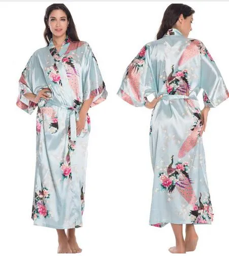 Women Satin Robe Silk Robes Night